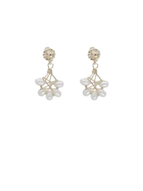 Pearl Mesh Earrings