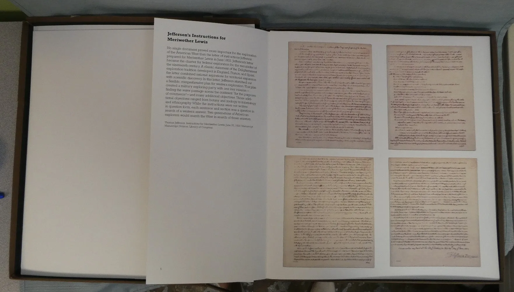 "Rivers, Edens, Empires: Lewis & Clark and the Revealing of America" Exhibition Folio