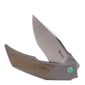 Reate T3000 Green Micarta Inlay (REA092)