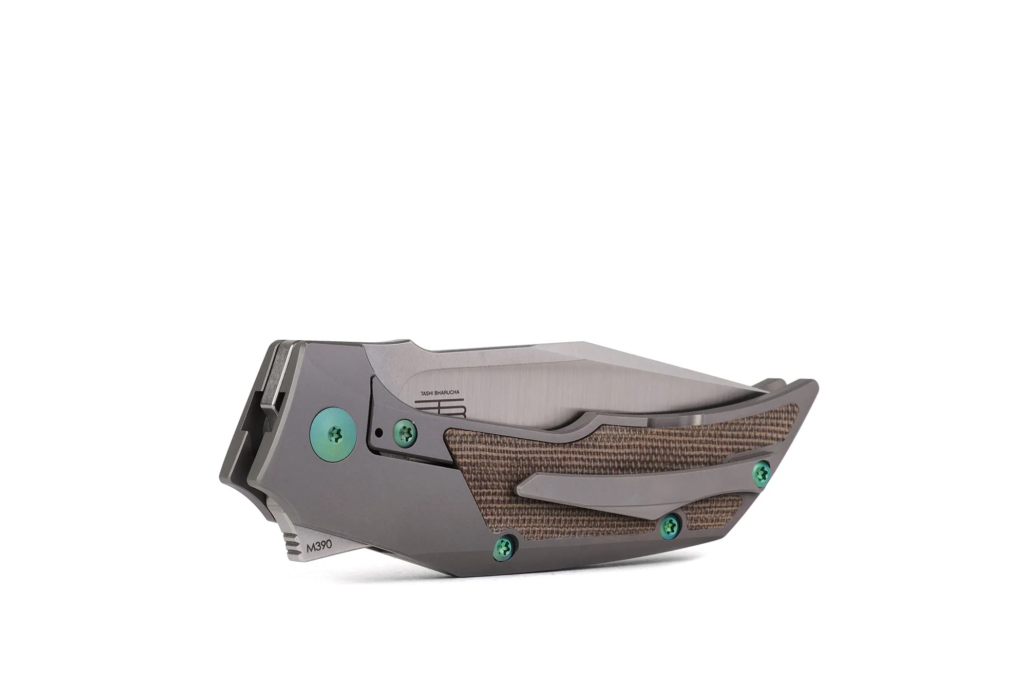 Reate T3000 Green Micarta Inlay (REA092)