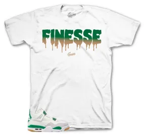 Retro 4 SB Pine Green Finesse Shirt