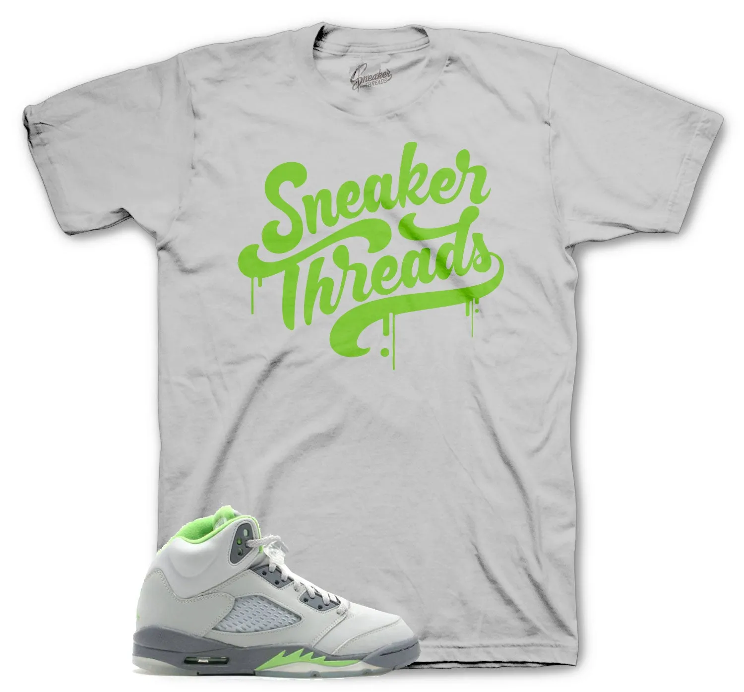 Retro 5 Green Bean ST Drip Shirt