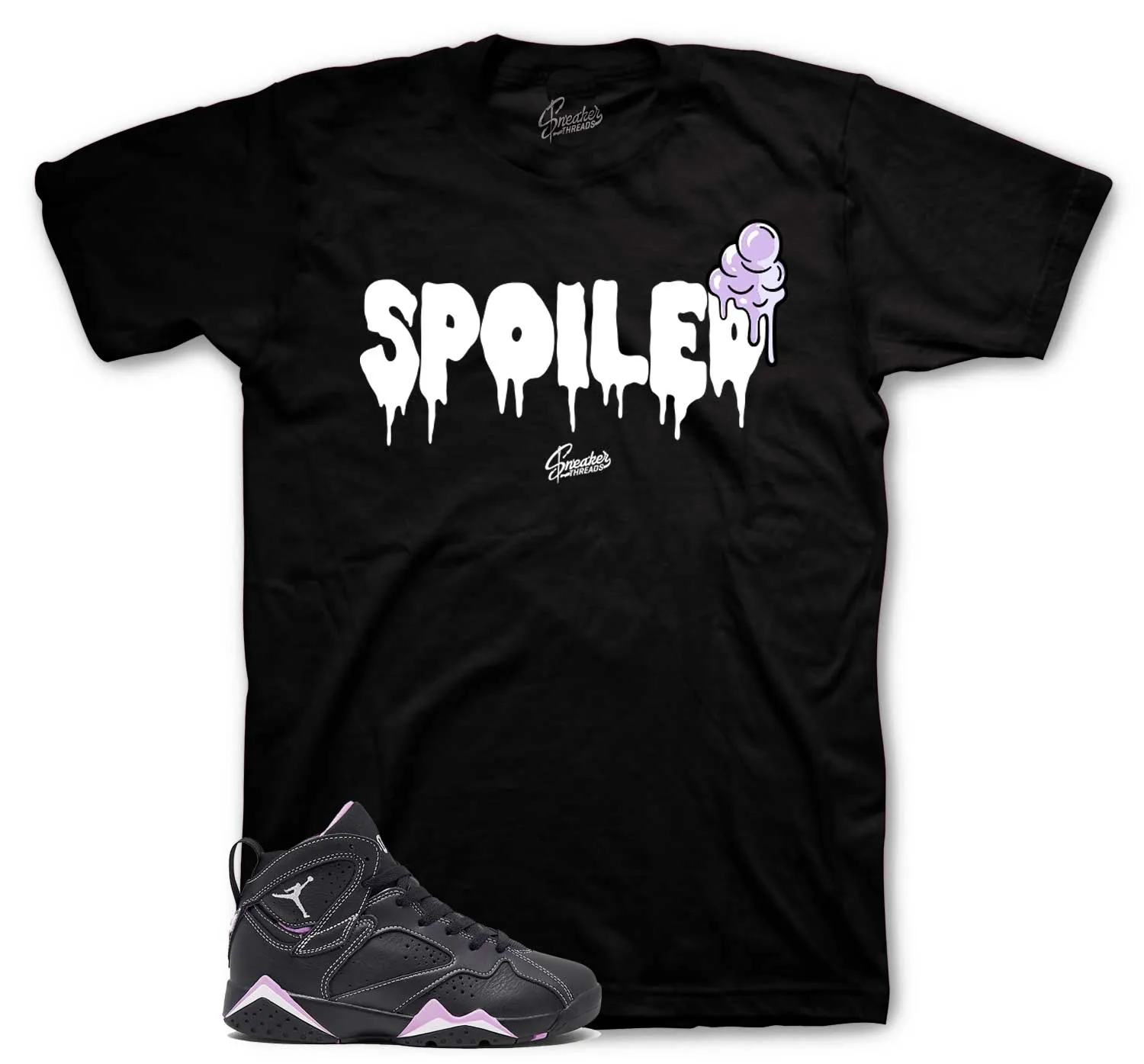 Retro 7 Barely Grape Spoiled Shirt