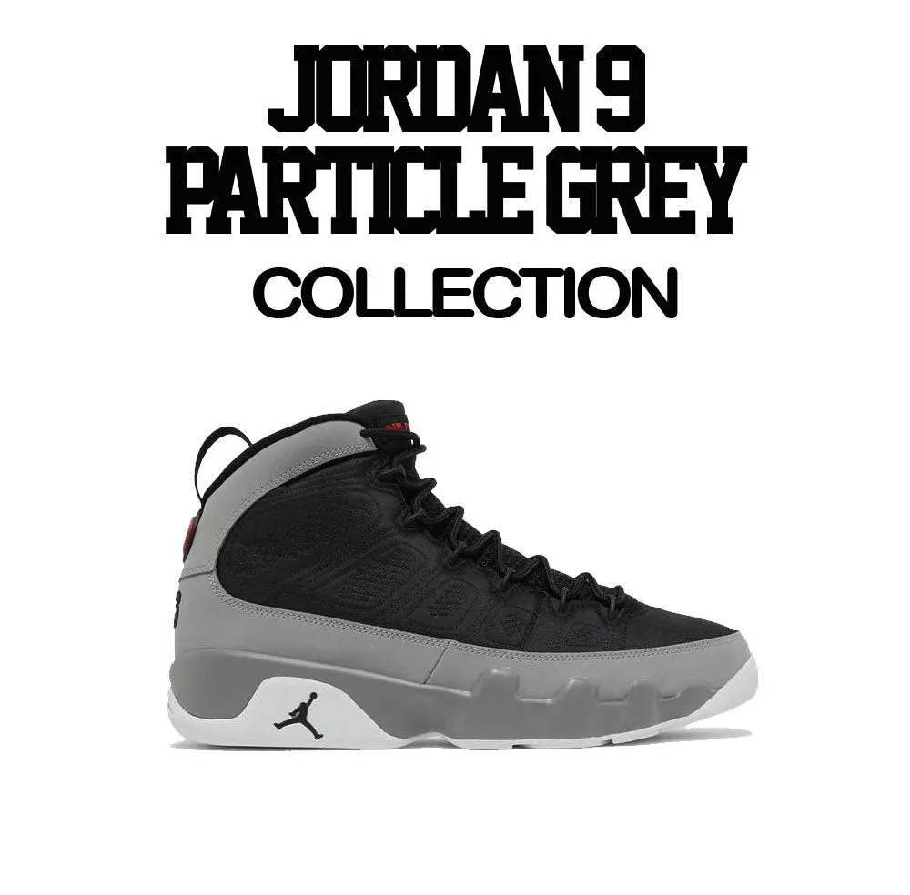 Retro 9 Particle Grey ST Logo Shirt