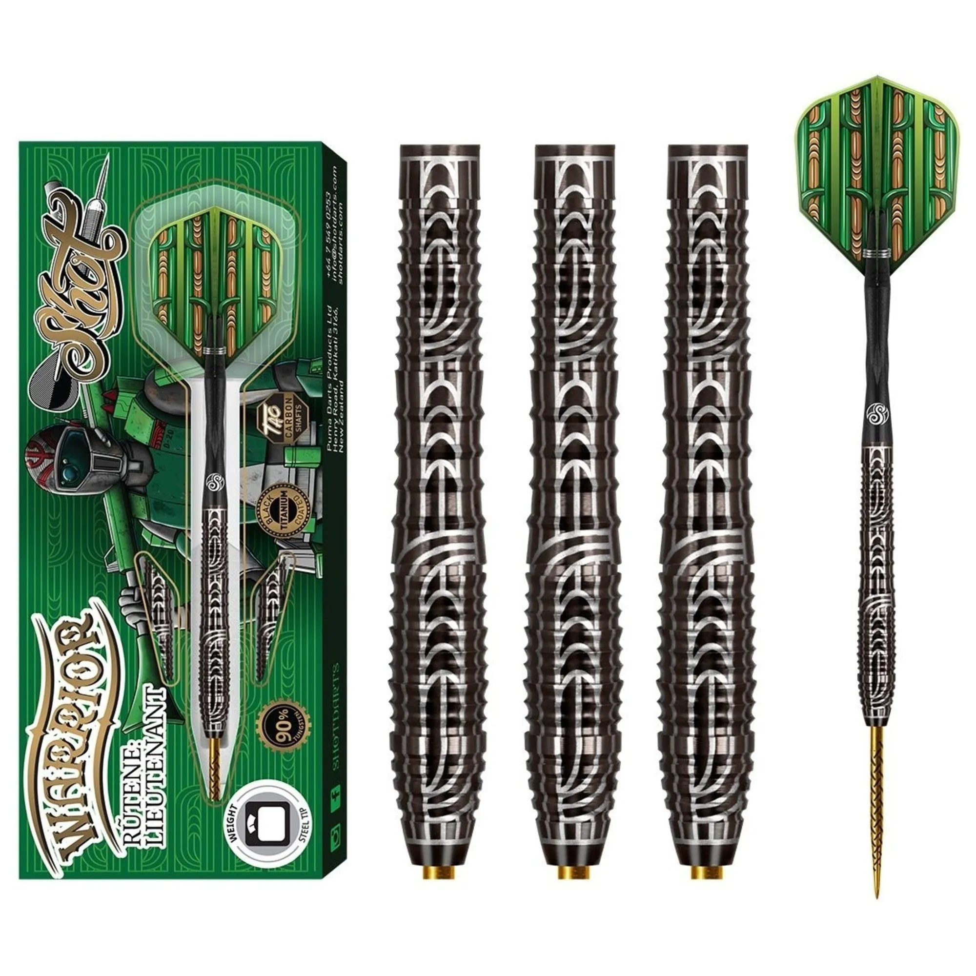 Shot Warrior Rutene: Lieutenant Steel Tip Darts