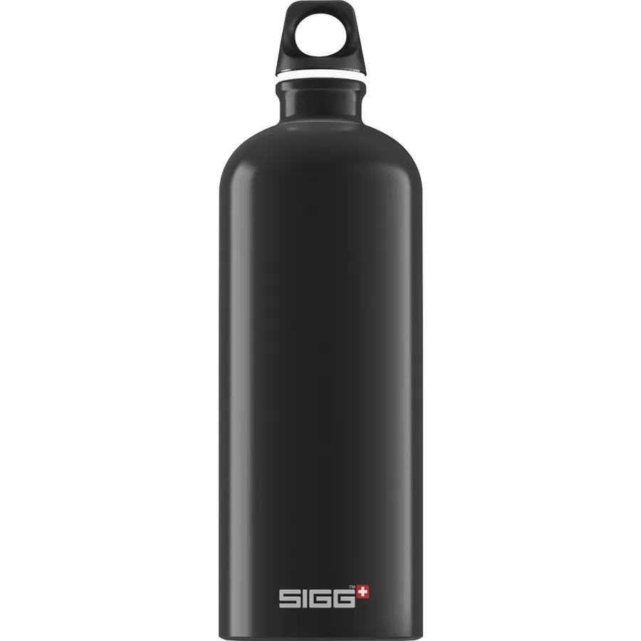 Sigg Traveller 1.0L Water Bottle - Black