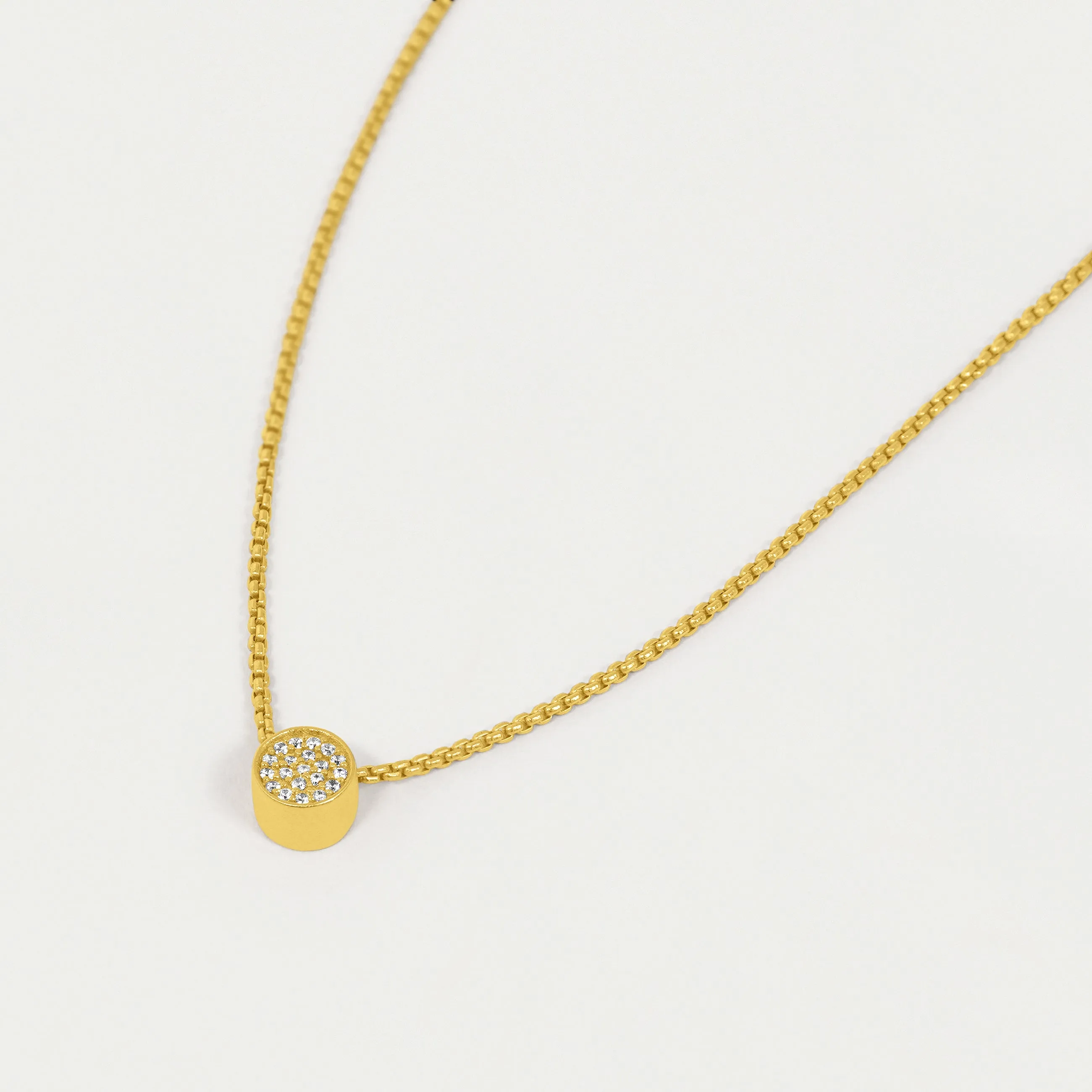 Signature Pavé Knockout Pendant