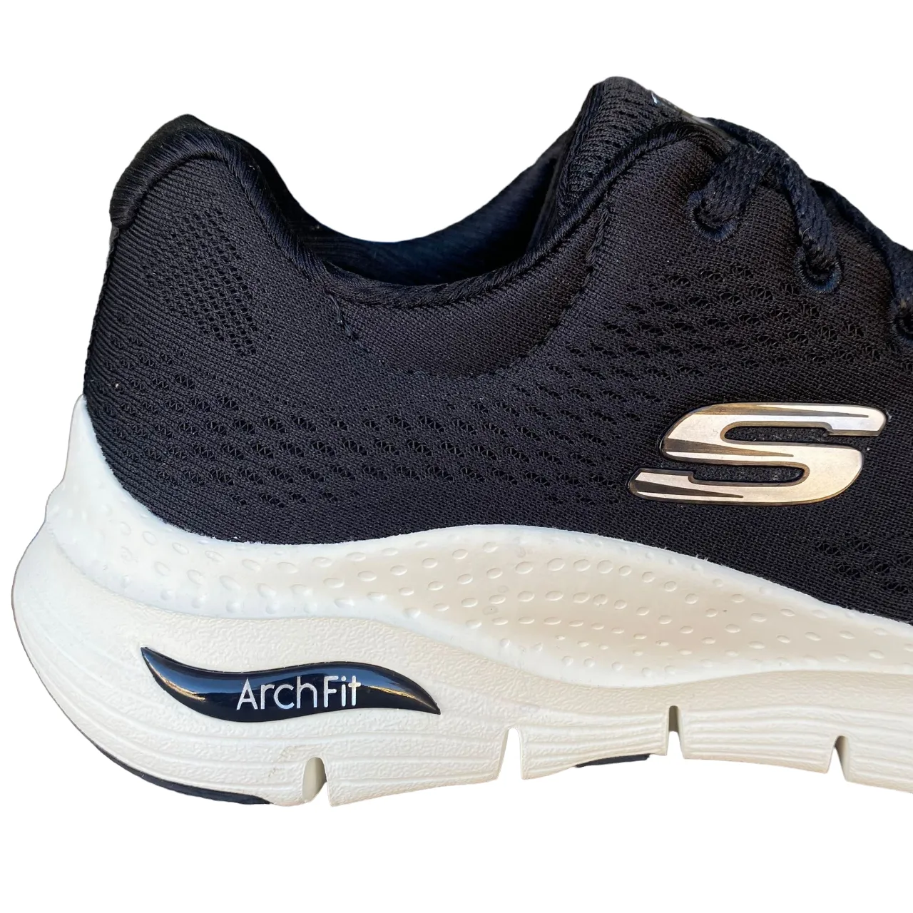 Skechers Arch Fit Big Appeal women's sneakers shoe 149057/BKW black white 