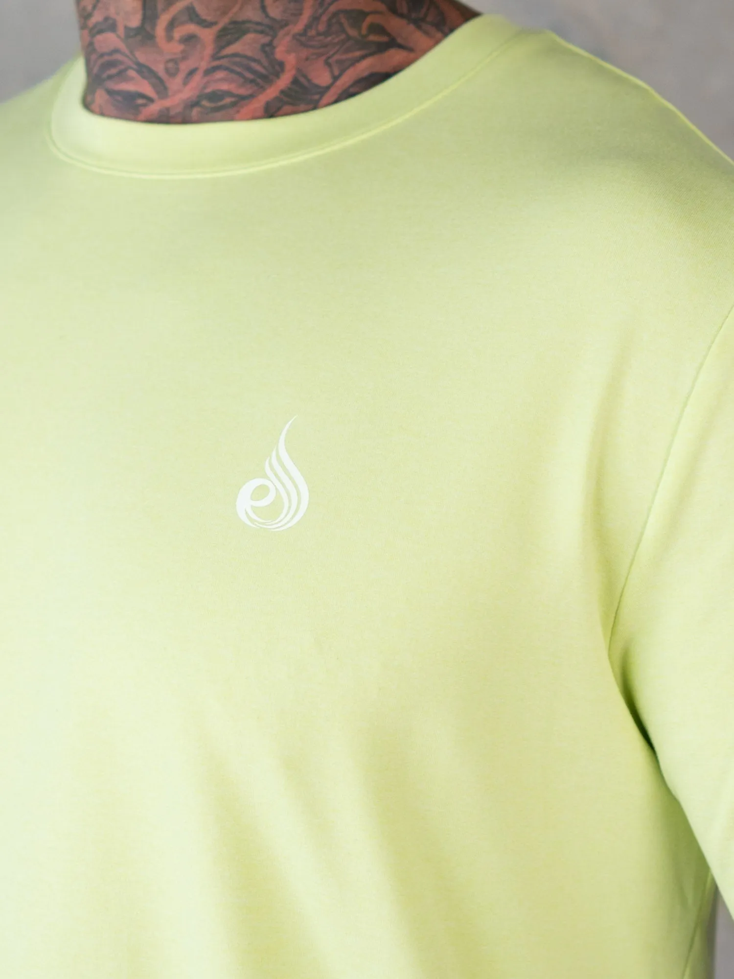 Soft Tech T-Shirt - Lime Marl