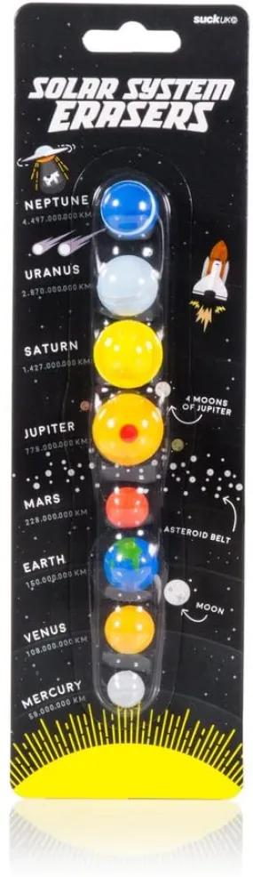 Solar System Erasers