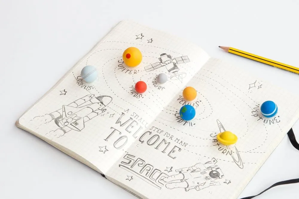 Solar System Erasers