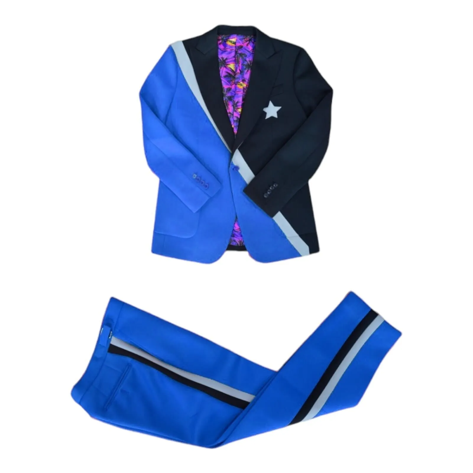 Starstruck Suit - Blue/Black