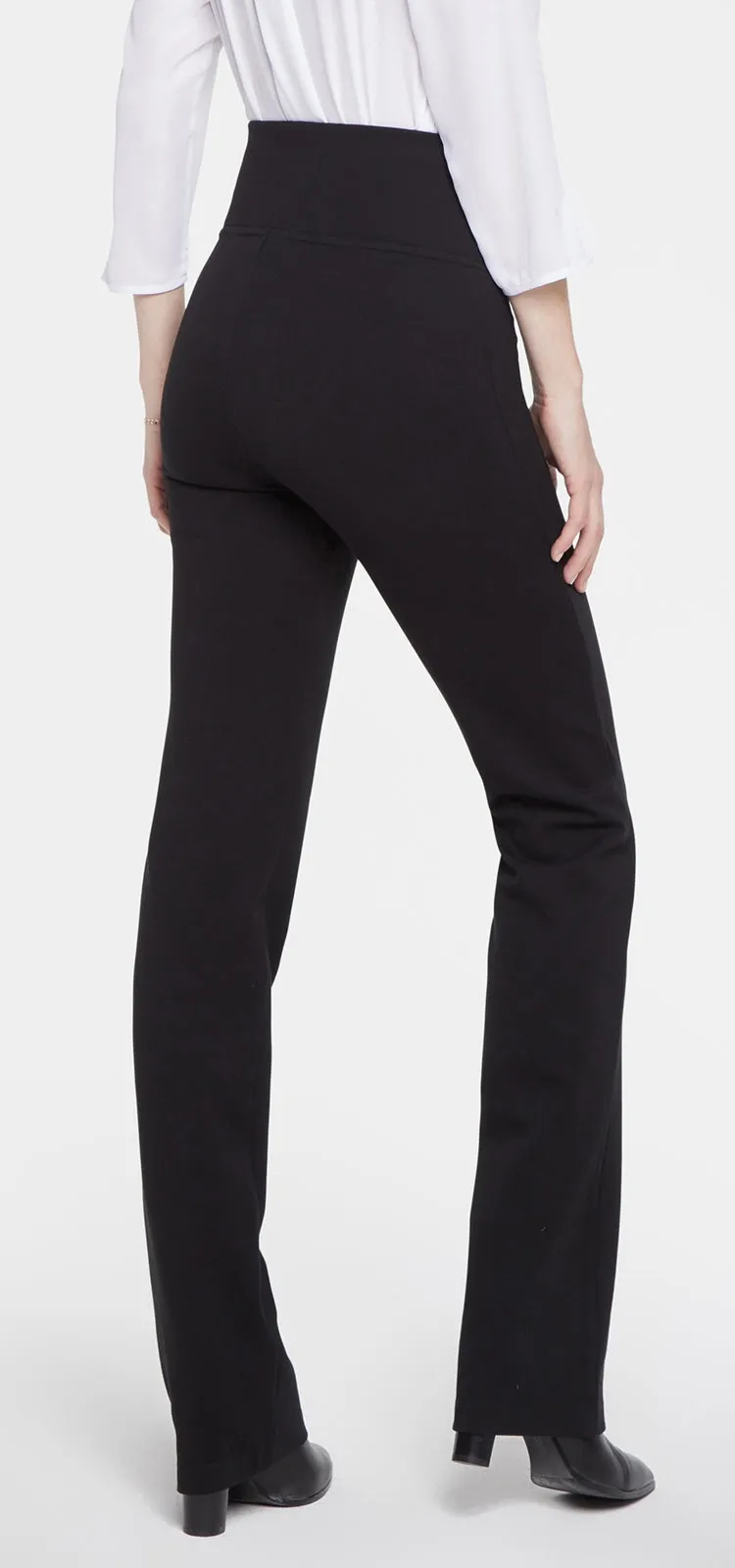 Straight Pull-On Sculpt-Her™ Trouser Zwart | Black