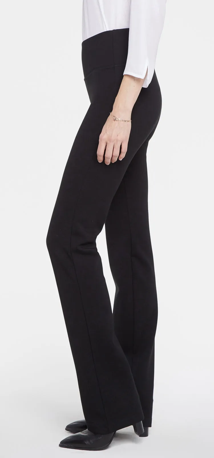 Straight Pull-On Sculpt-Her™ Trouser Zwart | Black