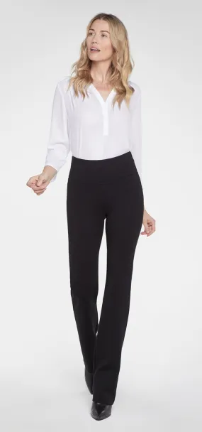 Straight Pull-On Sculpt-Her™ Trouser Zwart | Black