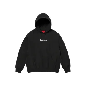 Supreme Box Logo Hooded Sweatshirt Black FW23