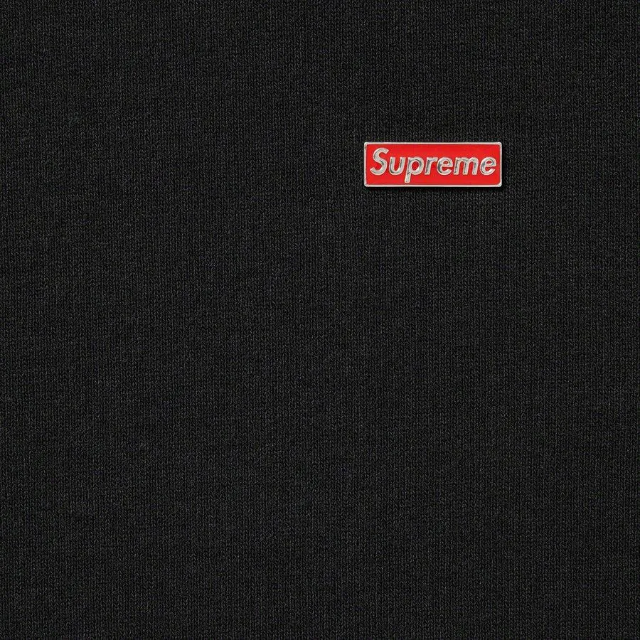 Supreme Enamel Small Box Hooded Sweatshirt (Black)