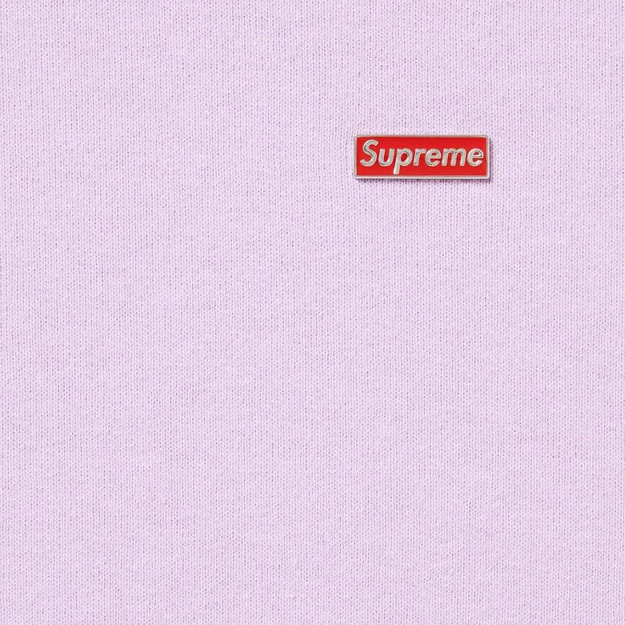 Supreme Enamel Small Box Hooded Sweatshirt (Lilac)