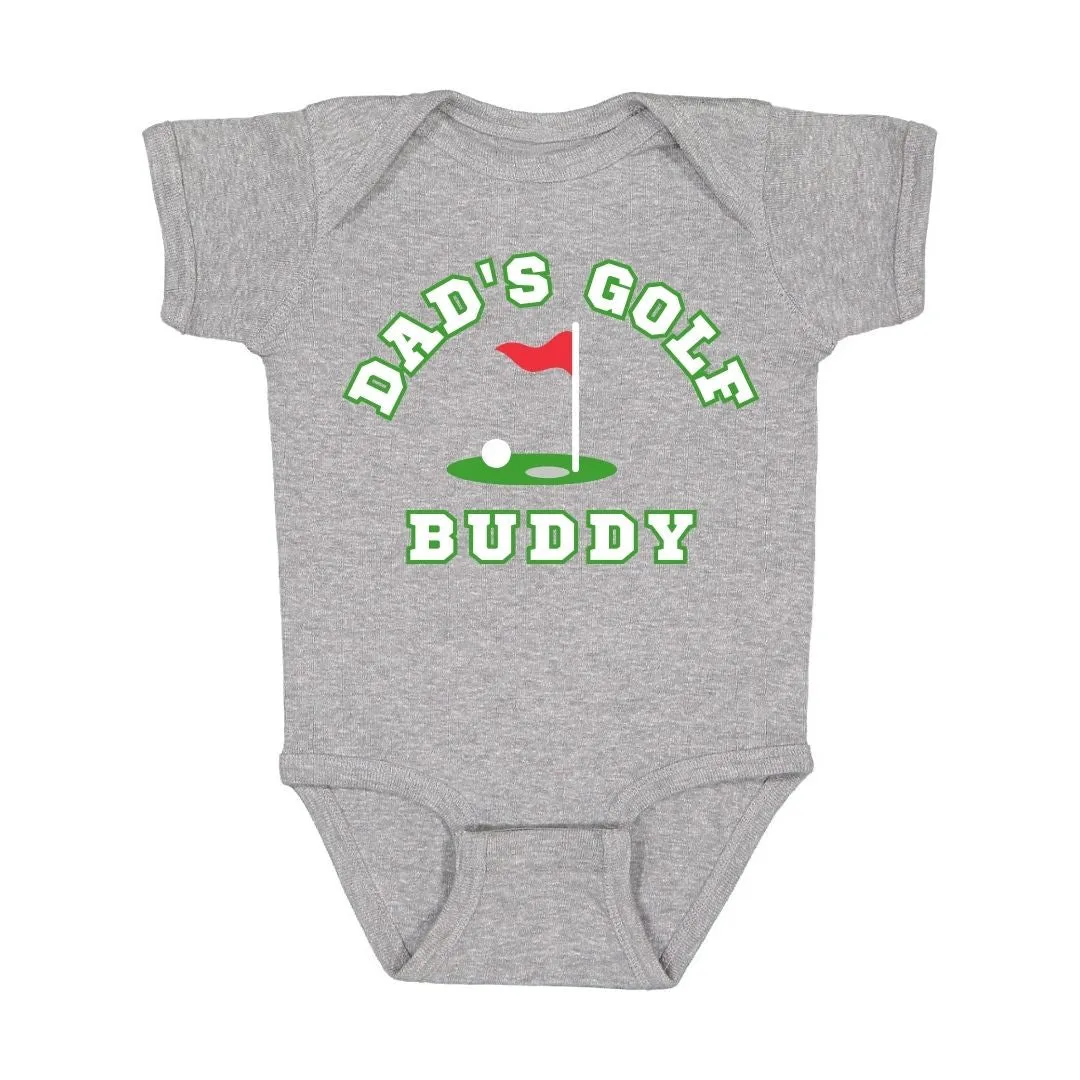 Sweet Wink Dad's Golf Buddy S/S Bodysuit - Gray