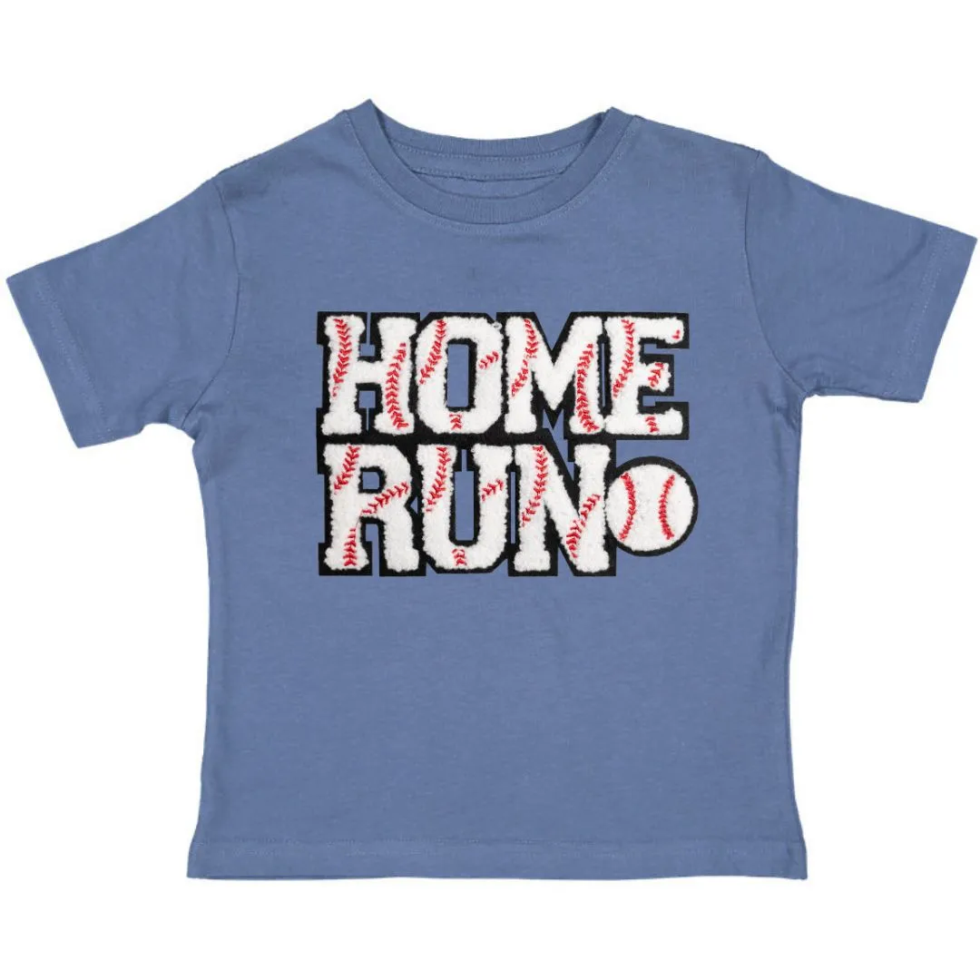 Sweet Wink Home Run Patch S/S Tee - Indigo