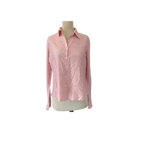 Talbots Pink Silk Collared Shirt | Pre Loved |