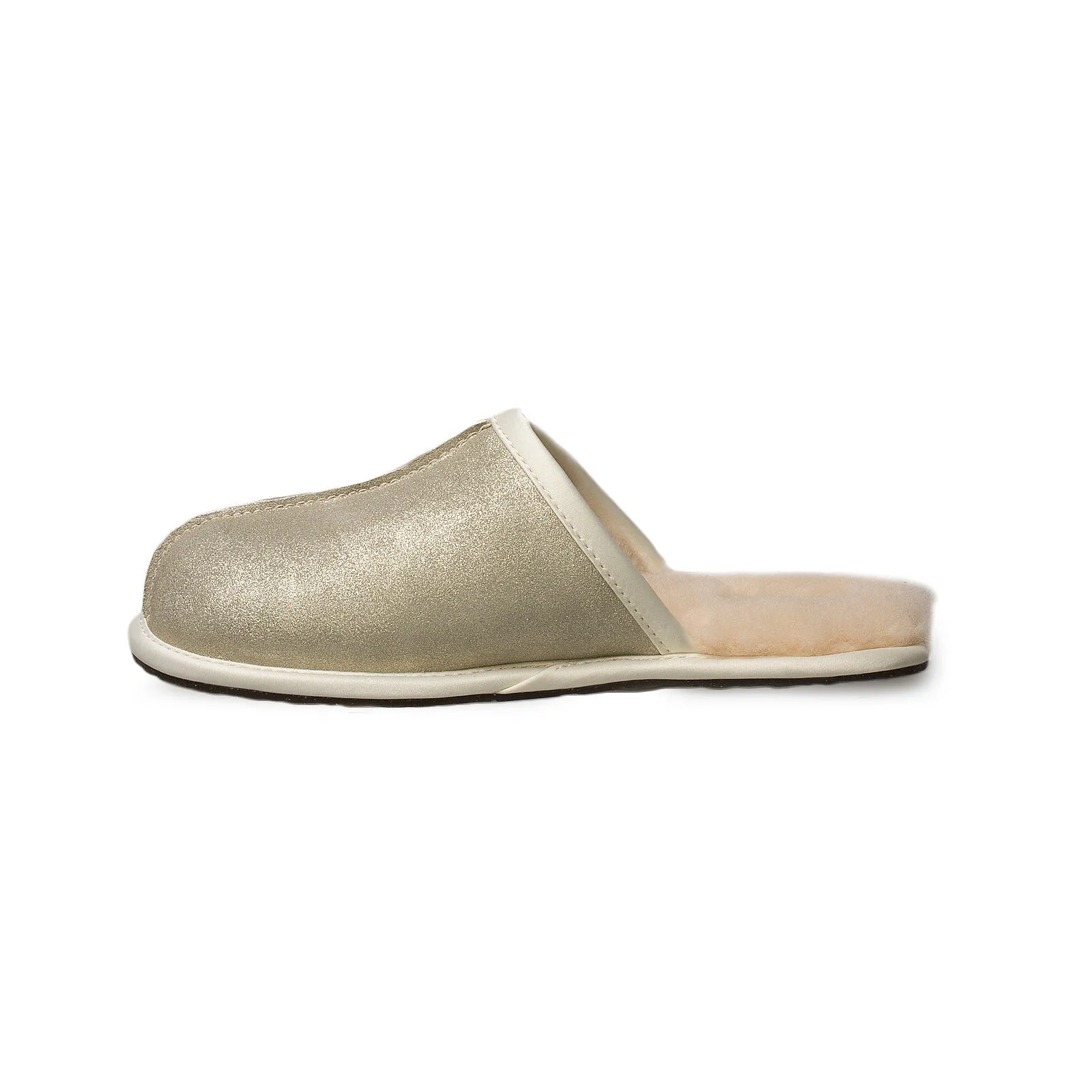 UGG Pearle Sparkle Platinum Gold Slippers - Women's