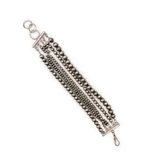 Visalia Five Strand Navajo Pearl Bracelet