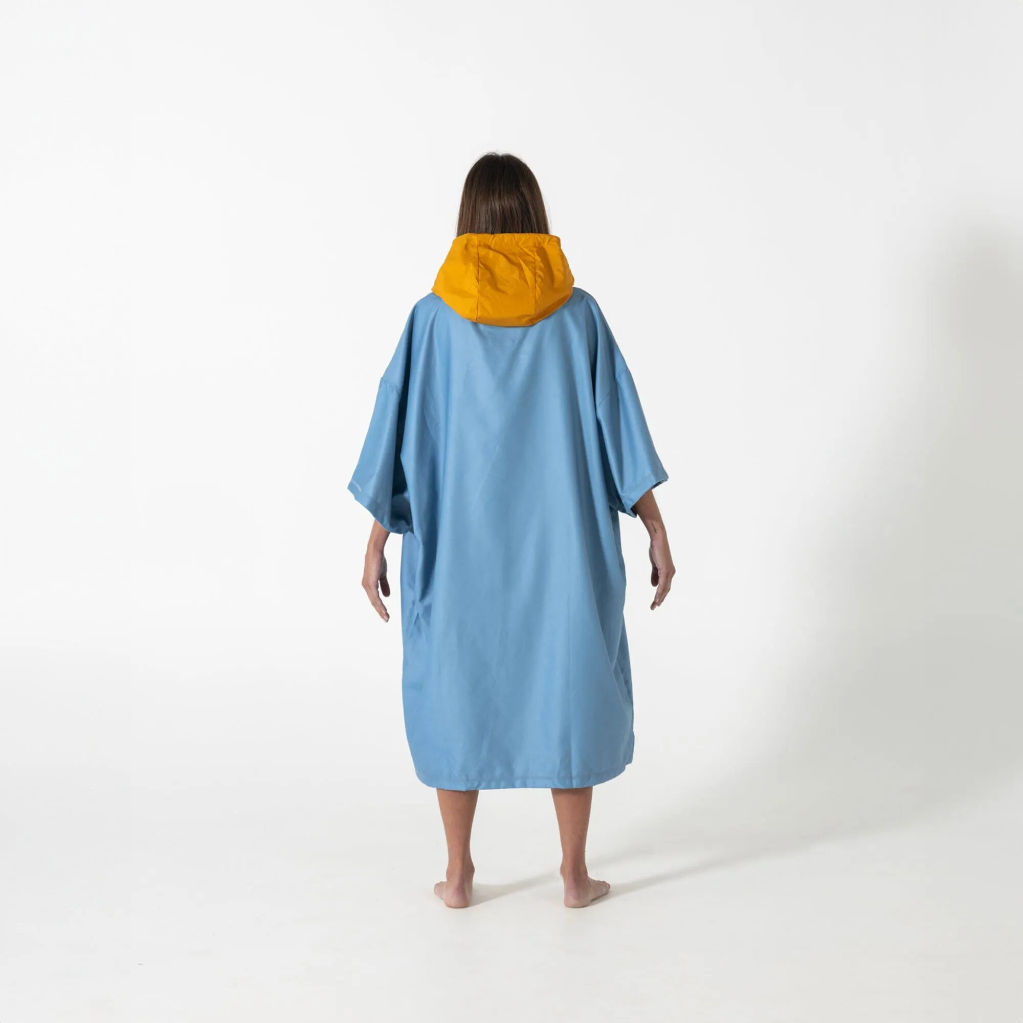 VOITED Micro Fleece Poncho - Mountain Spring/Sundial