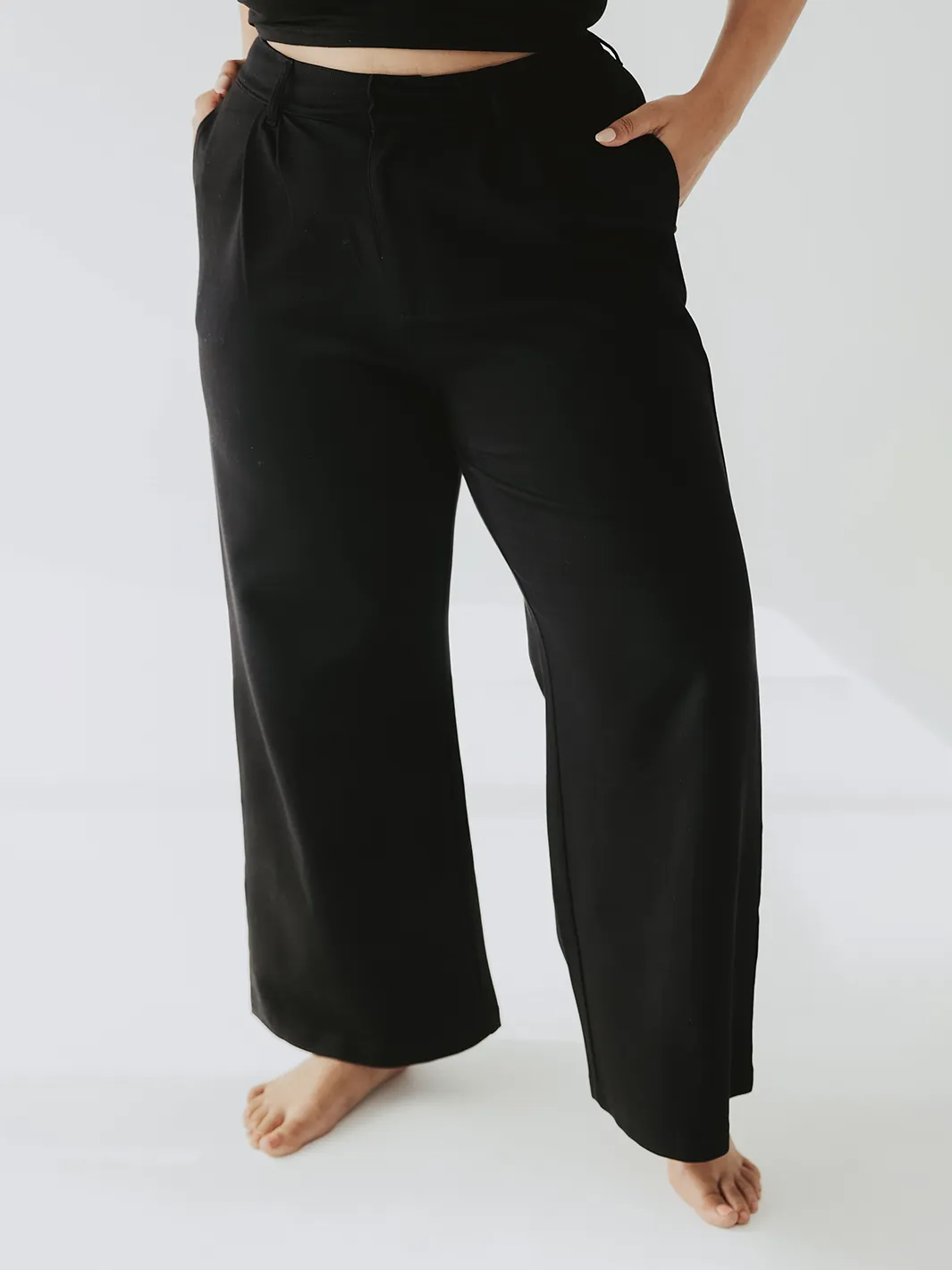 Wide Leg Trousers