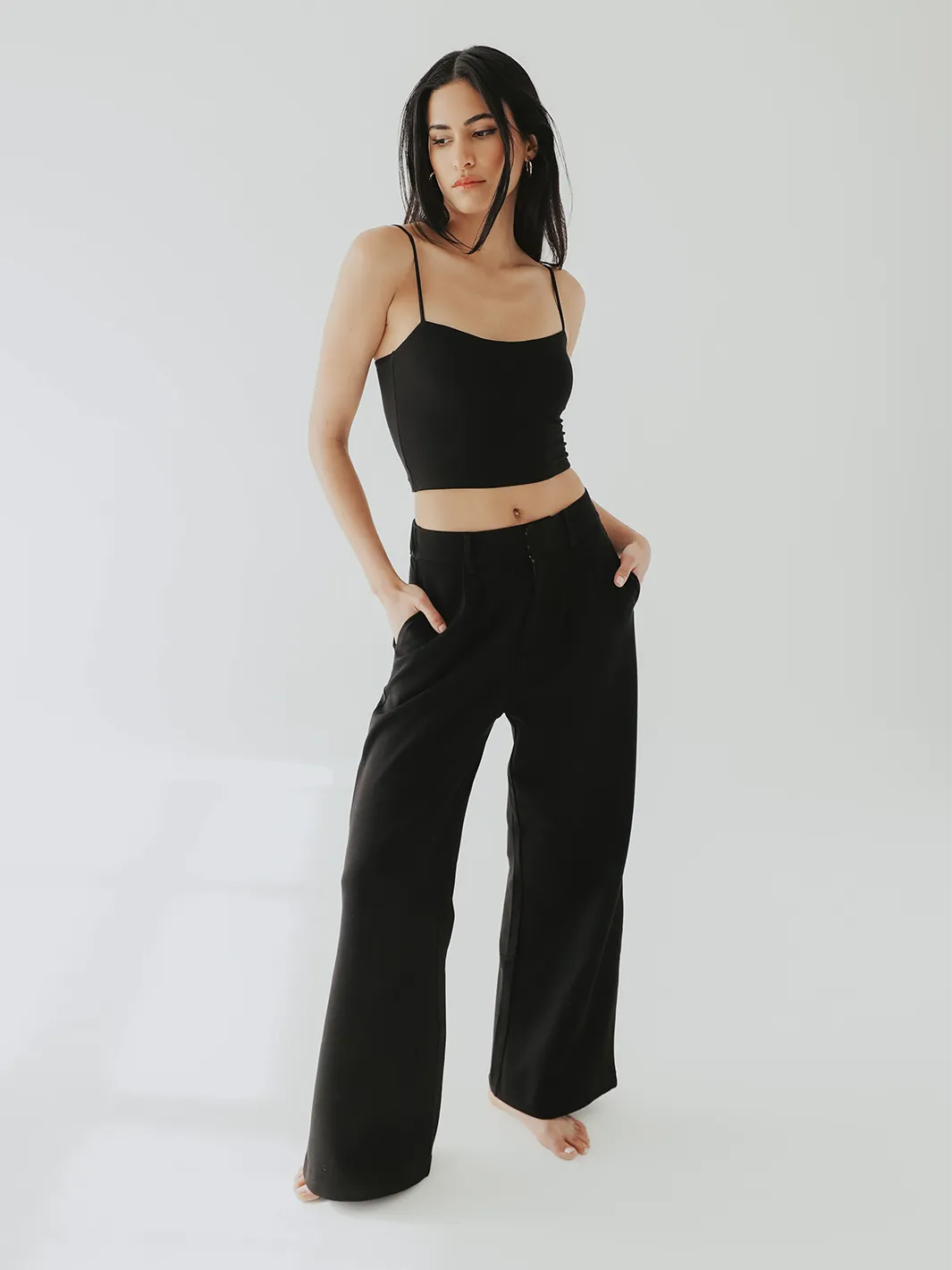 Wide Leg Trousers