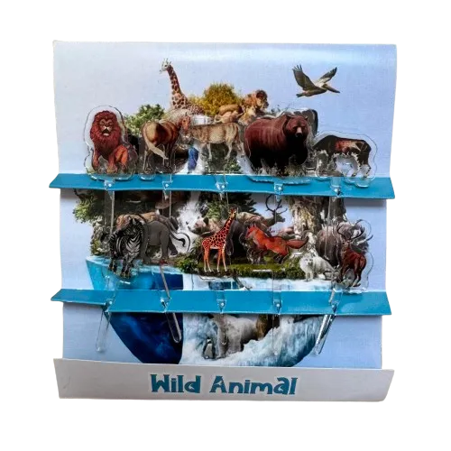 Wild Animals Acrylic Food Picks