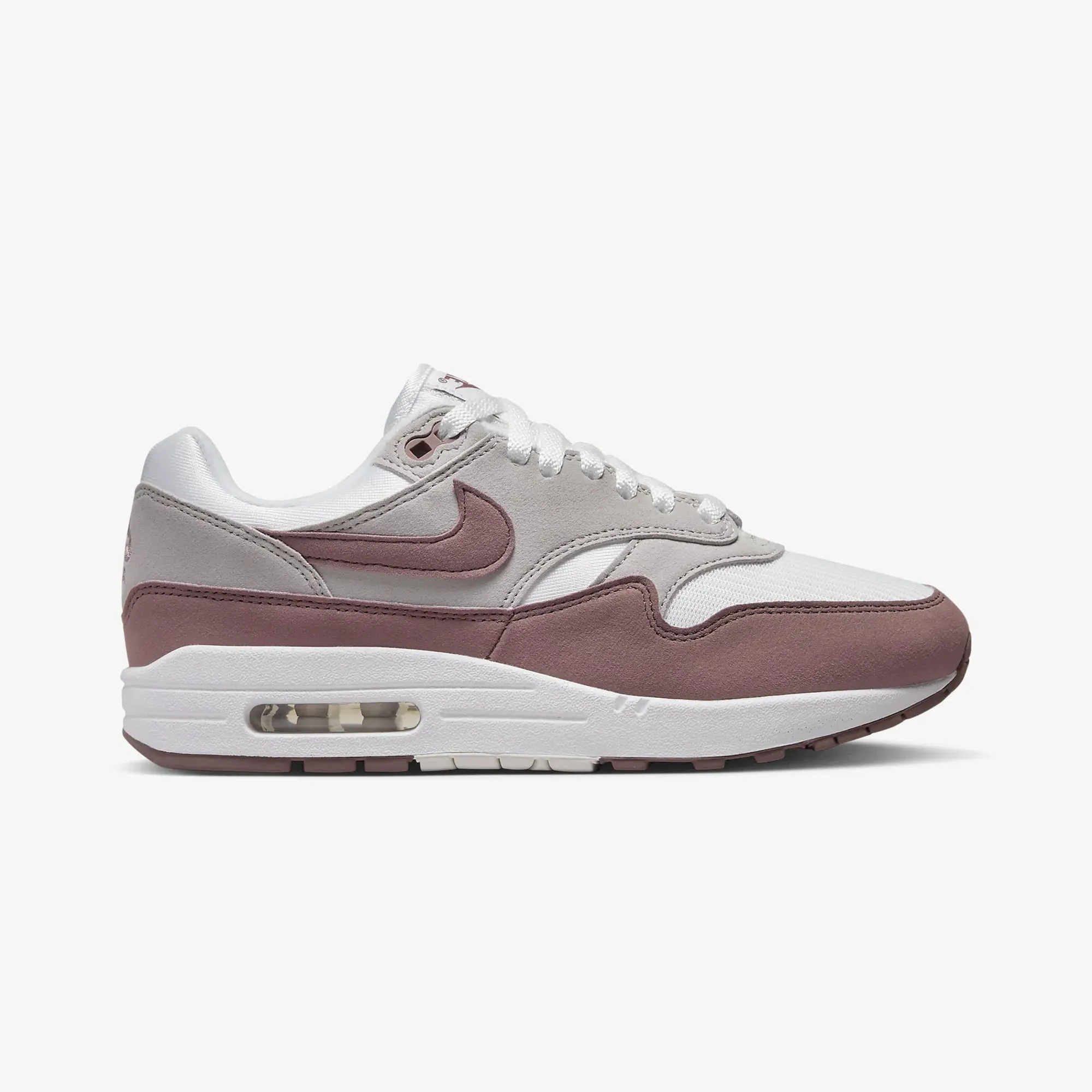 WMN'S AIR MAX 1 'SUMMIT WHITE/SMOKEY MAUVE-LT IRON ORE'