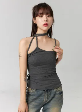 X-Strap Slim Sleeveless Top CG331